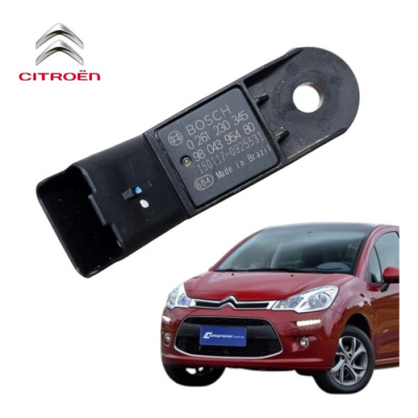 Sensor Map Citroën C3 1.6 16v 2013 A 2018 Original