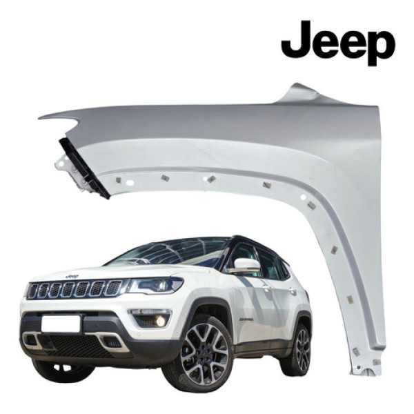 Paralama Esquerdo Com Detalhe Jeep Compass 2016 A 2021 Orig