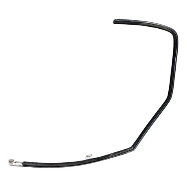 Borracha Com Guia De Vidro Dianteiro Direito S10 Blazer Preto