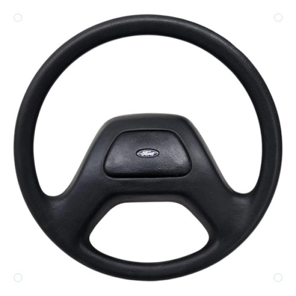 Volante Direção Ford F1000 1994 A 1999 Preto