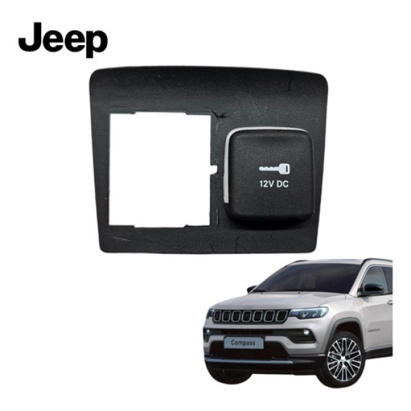 Plug Tomadas Jeep Compass 2.0 350t 2020 A 2022 Original 