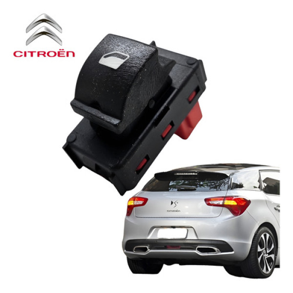 Botão Vidro Elétrico Traseiro Citroën Ds5 2013 A 2016 Orig