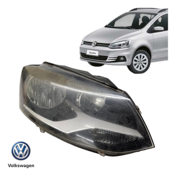 Farol Dianteiro Volkswagen Spacefox 2011 A 2016 Original Direito/passageiro