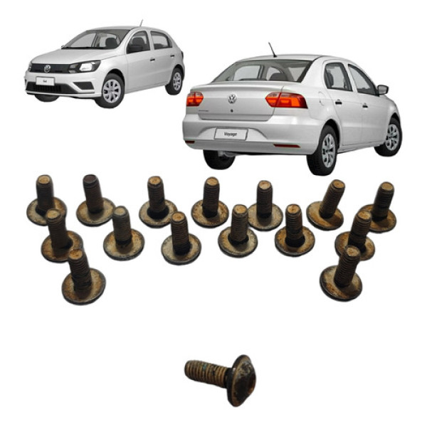 Jogo De Parafusos Do Carter Volkswagen Voyage 1.0 3cc 2023