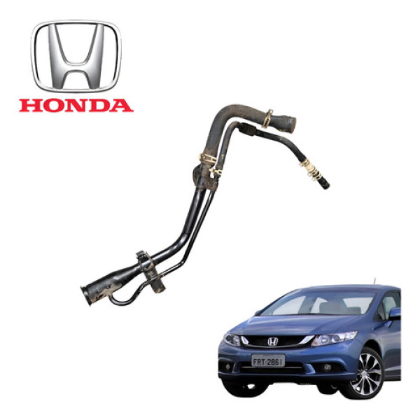 Mangueira Gargalo Tanque Honda Civic 2.0 G9 Exr 2013 A 2016 - Preto - 2014