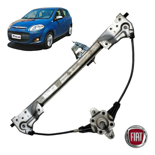 Maquina Vidro Manual Traseiro Direito Fiat Palio 2012 A 2016
