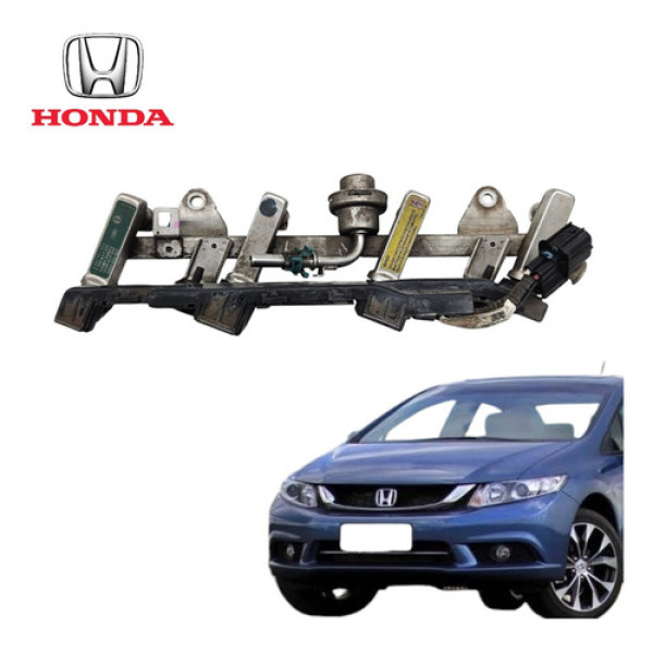 Flauta Bico Injetor Honda Civic 2.0 G9 2013 A 2016 Original