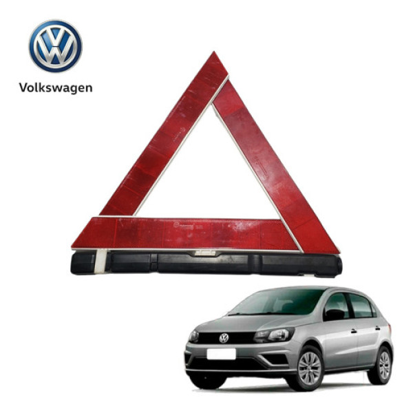 Triângulo De Sinalização Volkswagen Gol Voyage Fox Original 