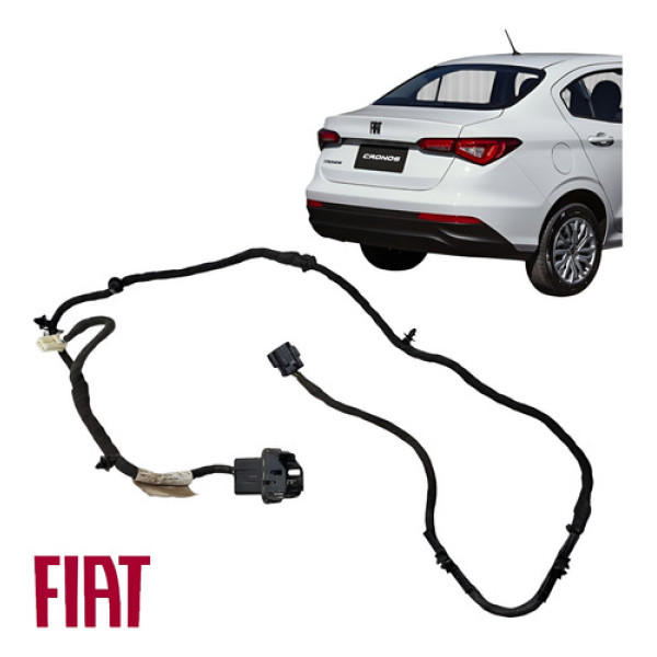 Chicote Porta Traseira Esquerda Fiat Cronos 2018 A 2022 Orig