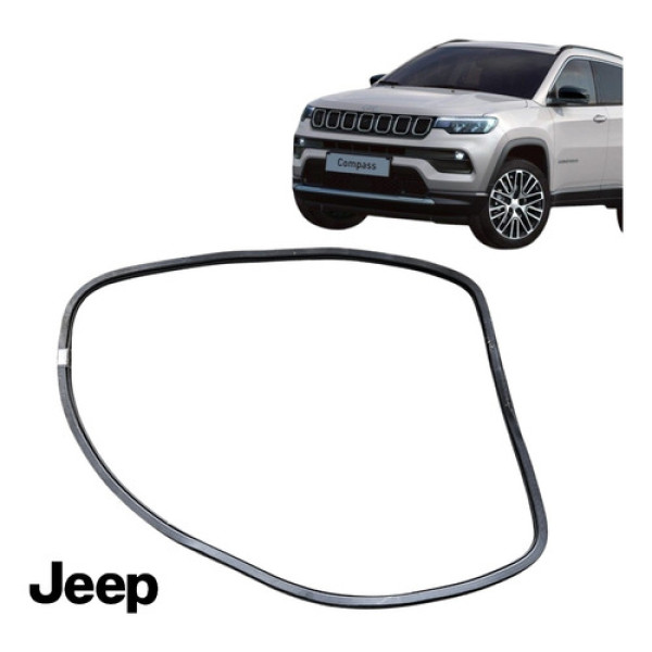 Borracha Vedação Porta Traseira Direita Jeep Compass 2022 - Prero