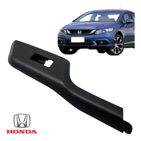 Moldura Botão Vidro Elétrico Traseiro Direito Civic G9 2013 