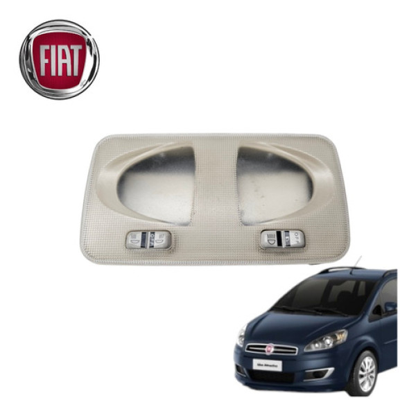 Luz Teto Cortesia Fiat Ideia Attractive 2012 Original 