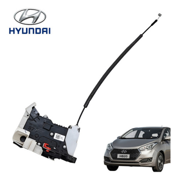 Fechadura Elétrica Dianteira Esquerda Hyundai Hb20s 2022 Ori