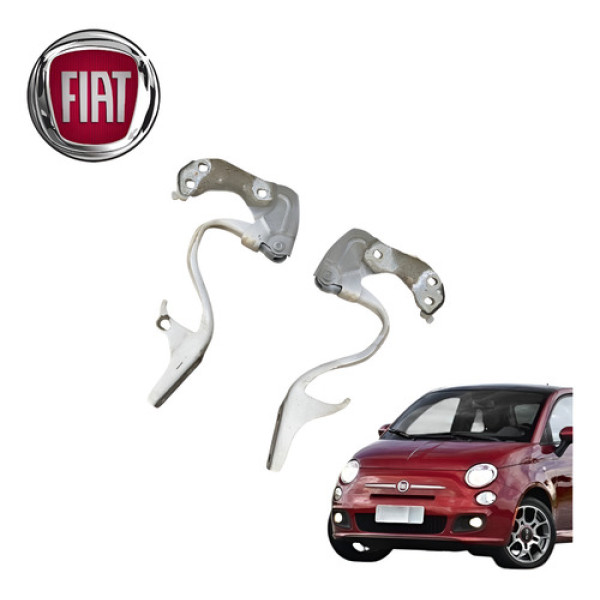 Par Dobradiça Capô Fiat 500 1.4 Sport Air 2012 A 2015 Origin