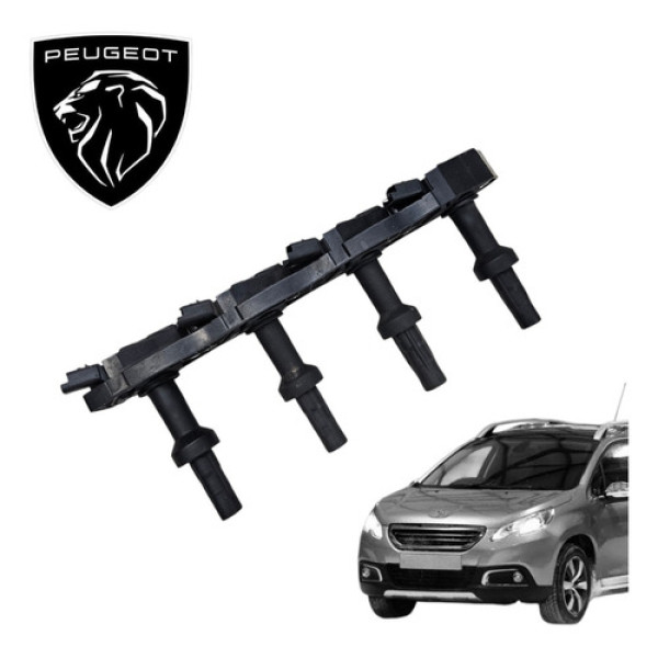 Bobina Ignição Peugeot 2008 1.6 Allure 2015 A 2020 Original