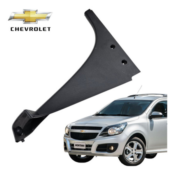 Moldura Caçamba Direita Gm Montana 2011 A 2021 Original Preto Preto