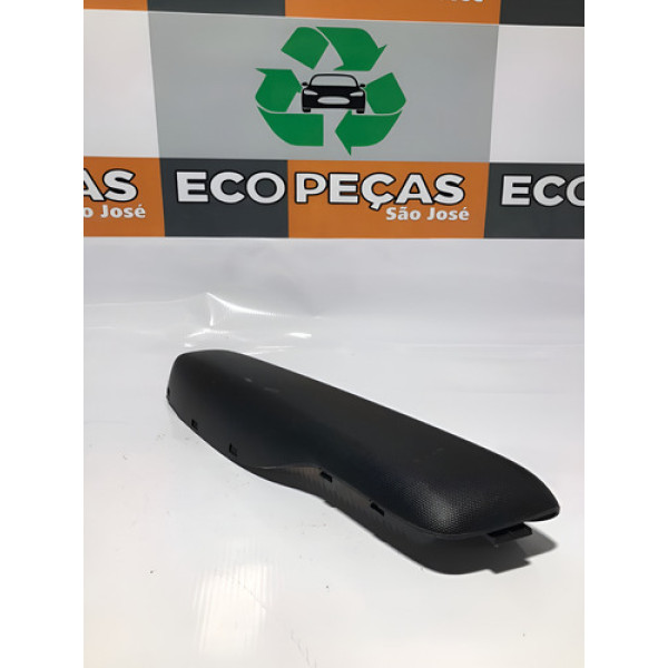 Moldura Puxador Porta Traseira Esquerda Honda Fit 2008- Eco - Preto