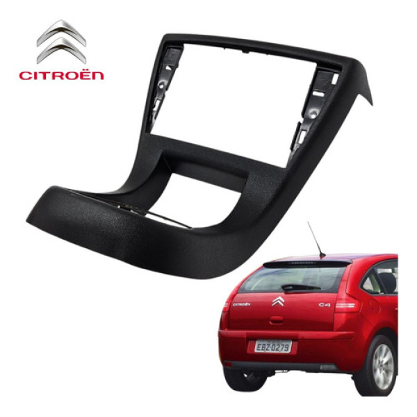 Moldura Alavanca Cambio Citroen C4 2008 A 2013 Original  Preto Padrão