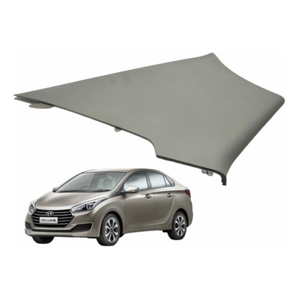 Acabamento Lateral Coluna Traseira Esquerda Hyundai Hb20s