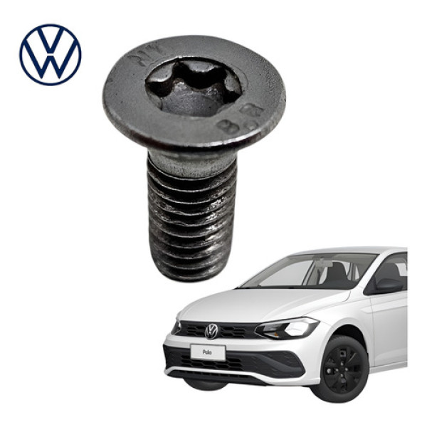 Parafuso Pinça Freio Dianteira Vw Polo Track 2023 A 2025