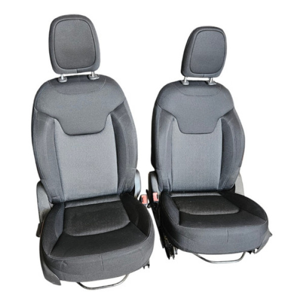 Par Bancos Dianteiros Jeep Renegade 2020 Original Preto