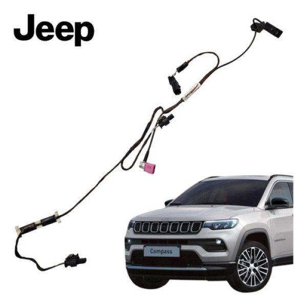 Chicote Câmera De Ré Jeep Compass 2020 A 2023 Original 