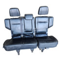 Jogo Bancos Couro Pajero Full 7 Lugares 2012 A 2016 Original Preto