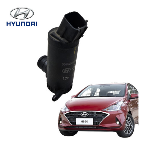 Motor Esguicho Parabrisa Hyundai Hb20s 2020 A 2022 Original