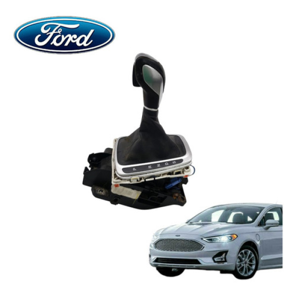 Manopla Alavanca Câmbio Automático Ford Fusion Titanium 2014 Preto