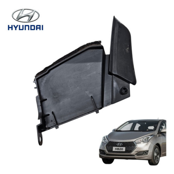Borracha Acabamento Churrasqueira Esquerda Hyundai Hb20 2013