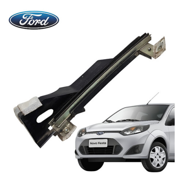 Guia Vidro Porta Dianteira Esquerda Ford Fiesta 2004 A 2012 Preto