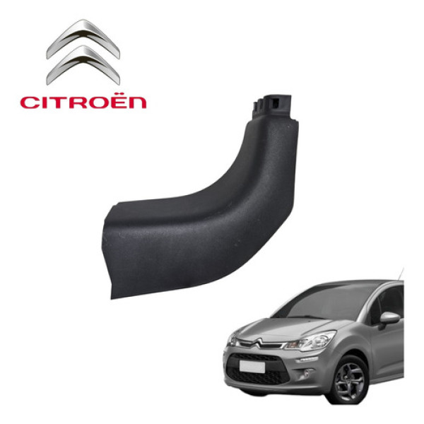 Soleira Porta Dianteira Direita Citroën C3 2012 A 2016 Orig Preto