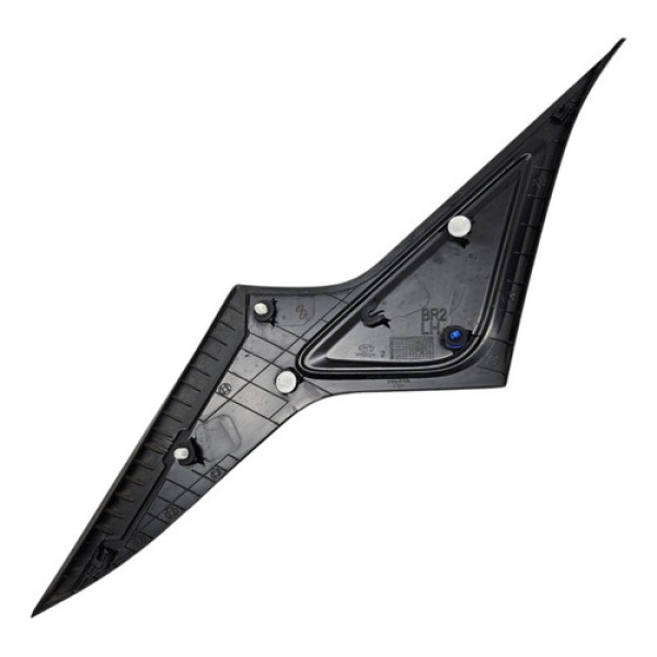 Friso Acabamento Lateral Esquerdo Hyundai Hb20 2020 A 2022 Preto