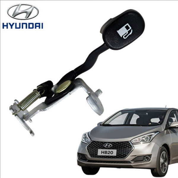 Alavanca Abertura Portinhola Tanque Hyundai Hb20 2013 A 2019