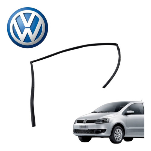 Borracha Canaleta Porta Esquerda Vw Fox 2 Portas Vht 2011