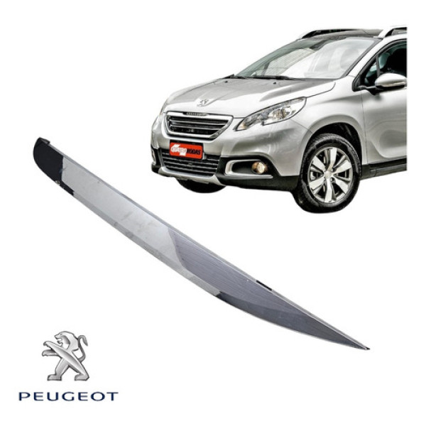 Friso Teto Lateral Esquerdo Peugeot 2008 2015 A 2020 Orig Cromado