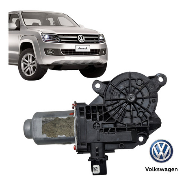 Motor Vidro Elétrico Traseiro Direito Vw Amarok 2012 A 2016
