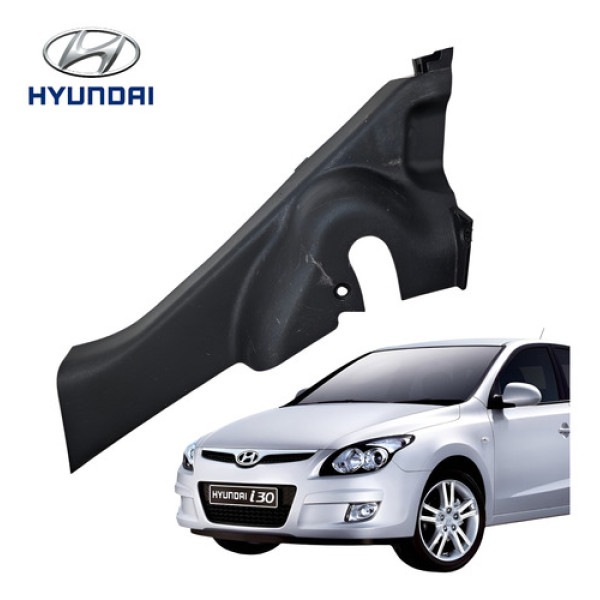 Moldura Soleira Traseira Esquerda Hyundai I30 2009 A 2013 Preto