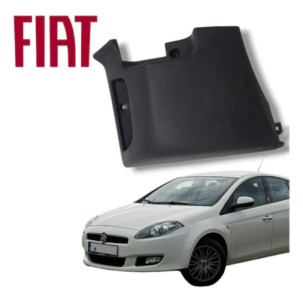 Moldura Porta Objetos Fiat Bravo T-jet 2014 Original Usado Preto