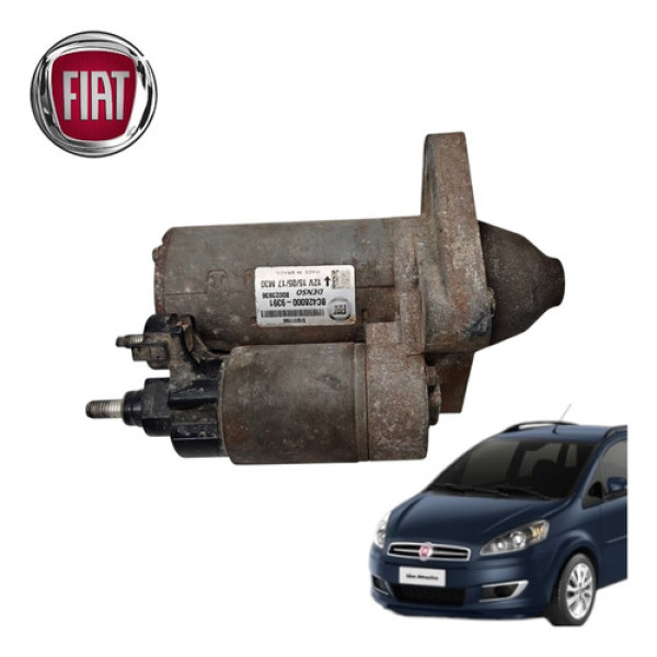 Motor Arranque Fiat Ideia Attractive 1.4 2012 Original 