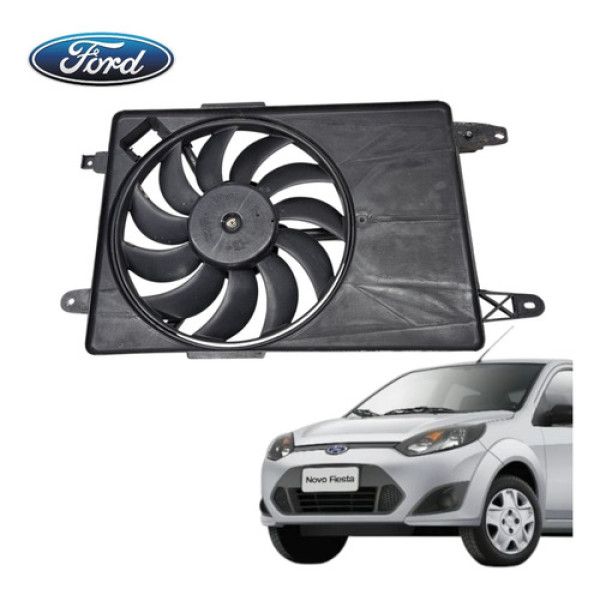 Ventoinha Defletor Radiador Ford Fiesta Ecosport 2003 A 2012