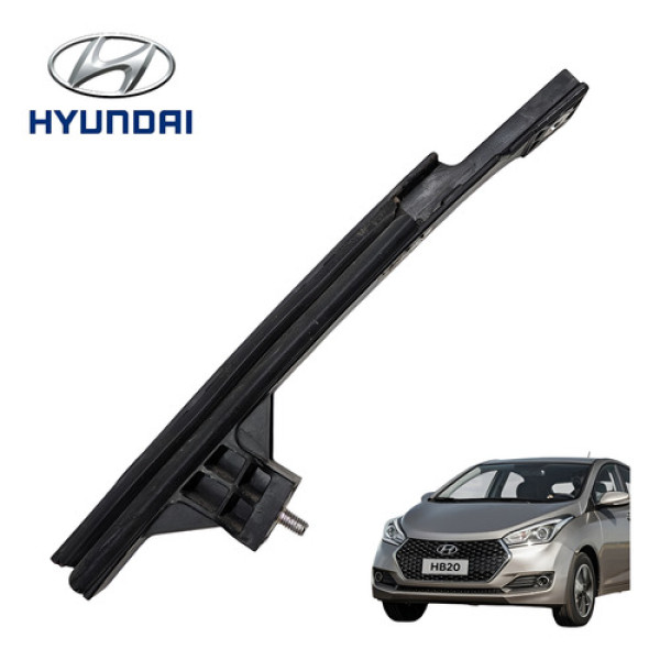 Guia Vidro Traseiro Esquerdo Hyundai Hb20 1.0 Comfort 2019 Preto