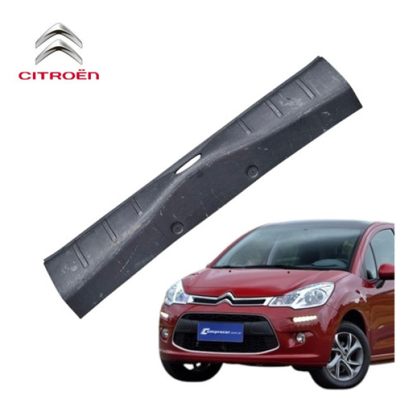 Soleira Porta Malas Citroen C3 2013 A 2018 Original Cinza-escuro