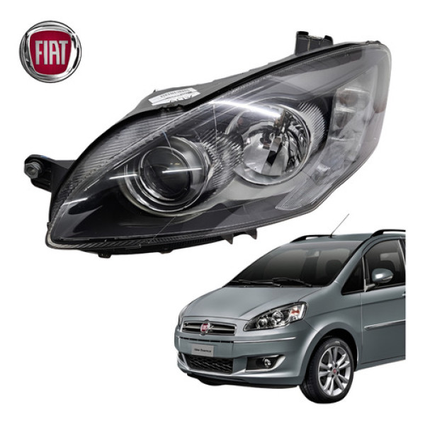 Farol Esquerdo Fiat Idea Adventure 2011 A 2014 Original Esquerdo/motorista