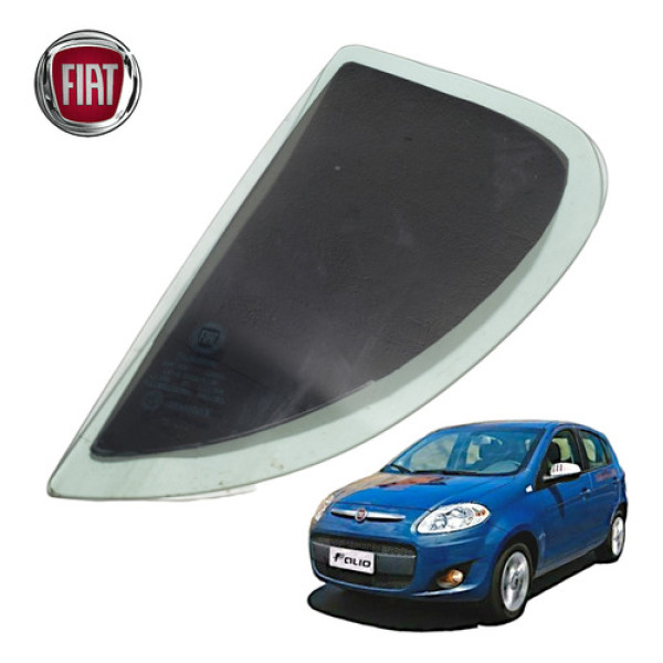 Vidro Fixo Traseiro Porta Esquerda Fiat Palio 2012 A 2016