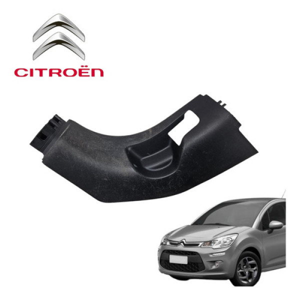Soleira Coluna Esquerda Citroën C3 Exclusive 2012 A 2016 Ori Preto