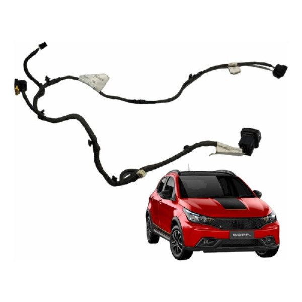 Chicote Porta Traseira Direita Fiat Argo Trekking 