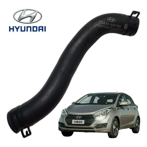 Mangueira  Superior Radiador Hyundai Hb20s 2012 A 2019