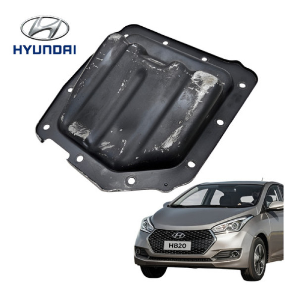 Tampa Carter Óleo Motor Hyundai Hb20 1.6 2013 A 2019 Preto