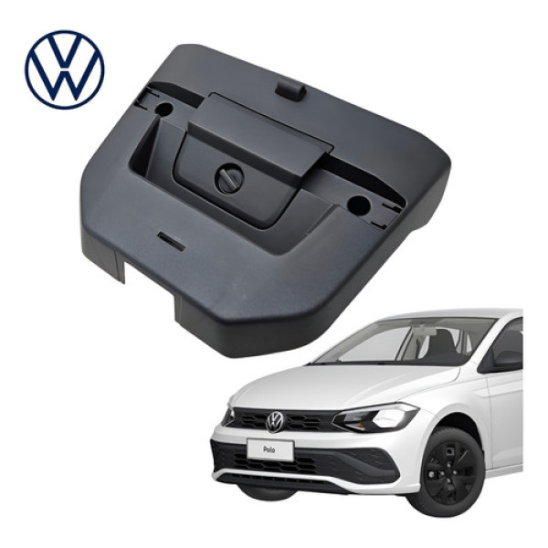 Acabamento Tampa Porta Malas Vw Polo Track 2020 A 2025 Orig Preto